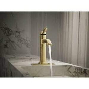 Kohler Terzet Gold Single Handle Bathroom Faucet